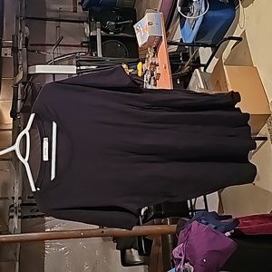 Justfab Black shirt sleeve tshirt size 2x